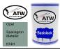 Preview: Opel, Spacegrün Metallic, 674H: 500ml Lackdose, von ATW Autoteile West.